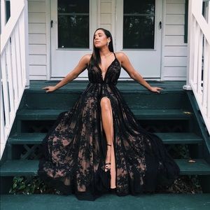 michael costello paris gown